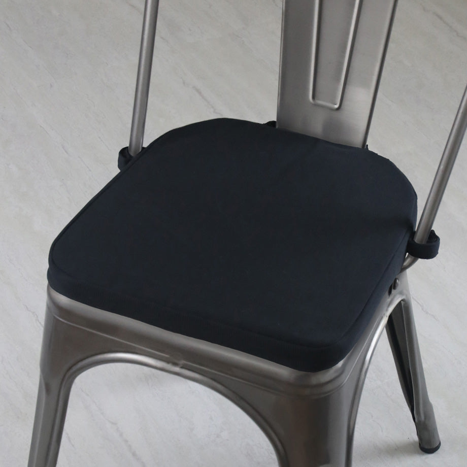 15 pack Tolix Bistro Chair Reversible Cushion Charcoal Iron